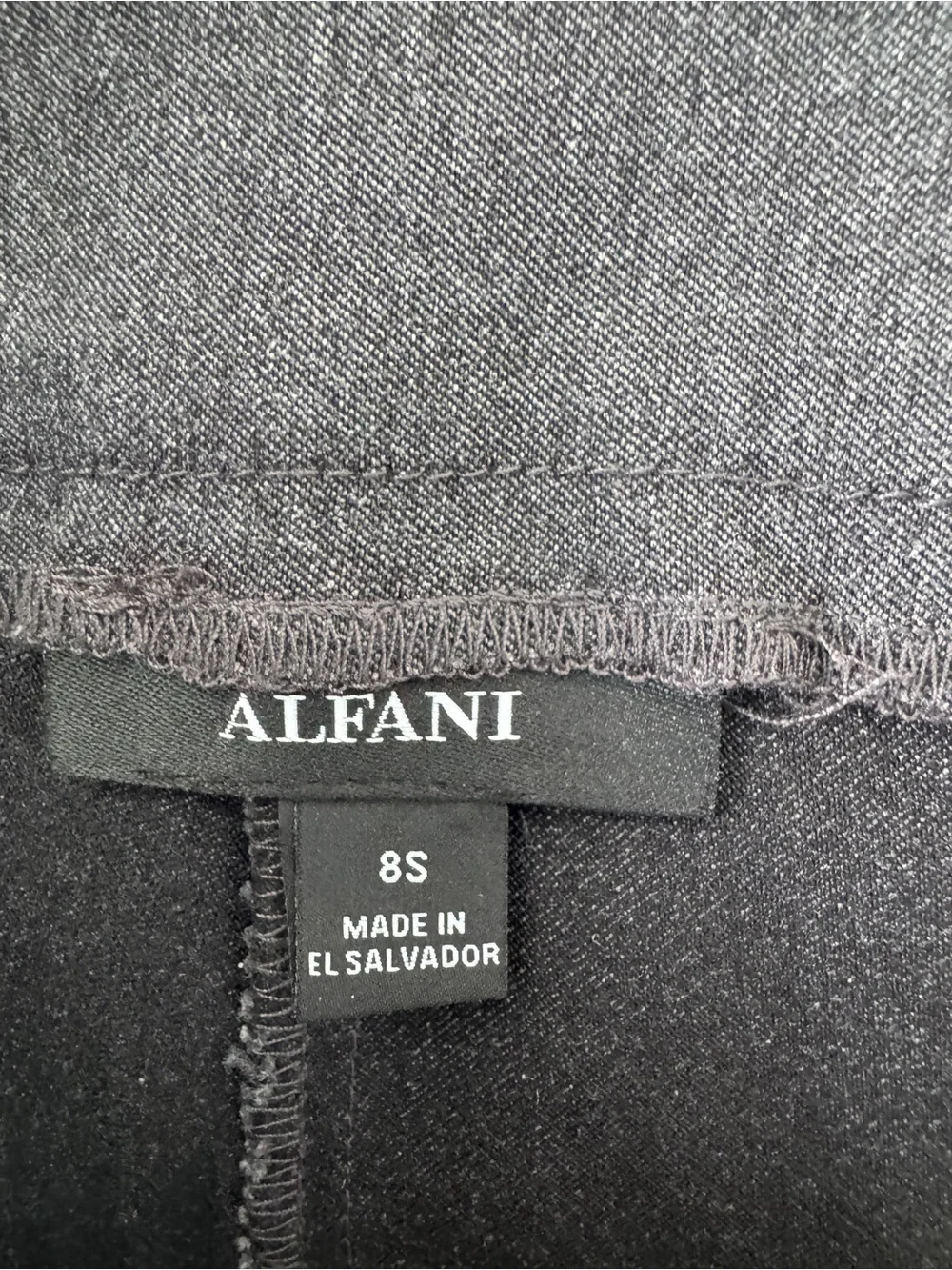 Women's Charcoal Gray Knit Pull-On Pants